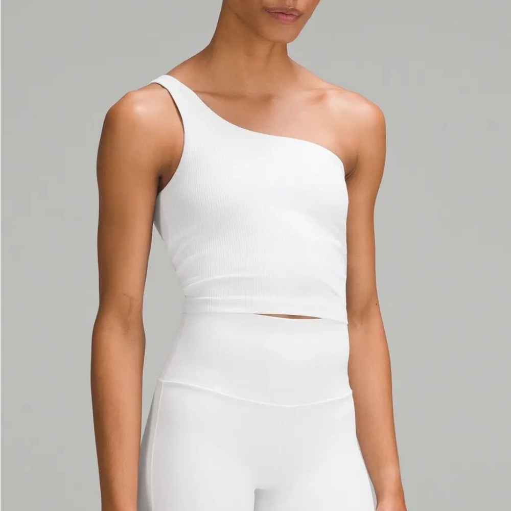 Lululemon Ribbed Align Asymmetrical Yoga Tank
